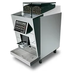 Super-automatic machine with touchscreen